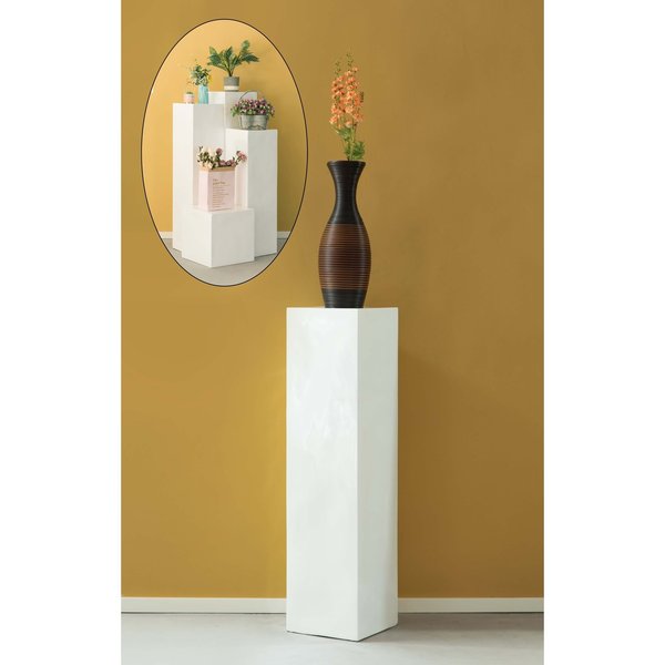 Uniquewise "Display Cube Decorative Pillar Column Flower Stand Wedding Pedestal - 13"" W x 51.2"" H" QI003858-51
